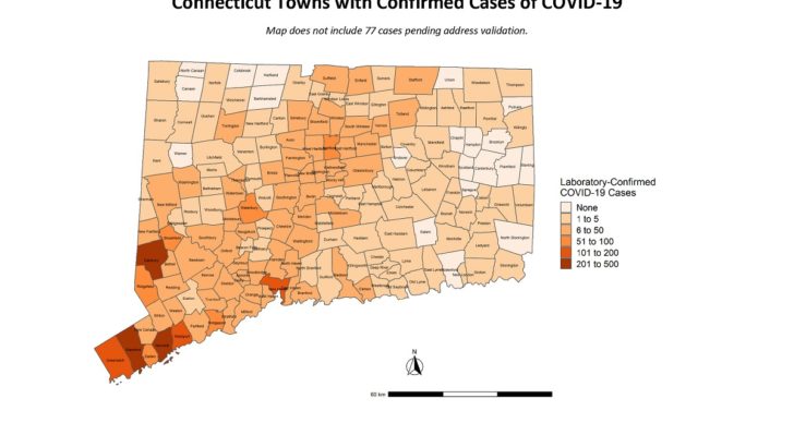 Lamont: 557 new cases in Connecticut; total up to 3,128; 608 in hospital; 69 dead