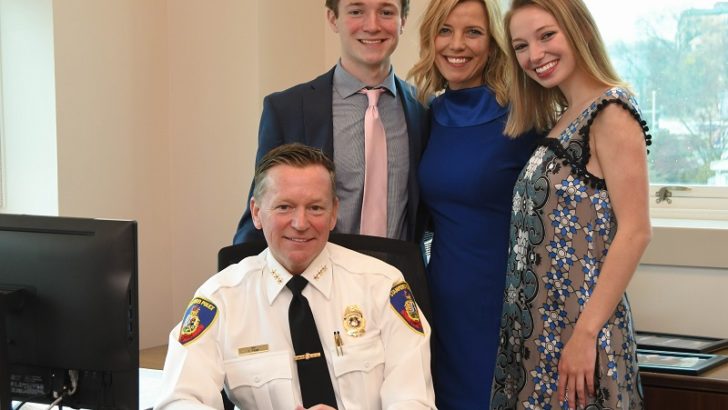 Stamford Mayor Martin Swears-in Police Chief Timothy J. Shaw