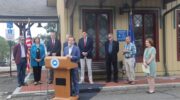 Connecticut Department of Transportation, state officials celebrate New Canaan line returning to full service