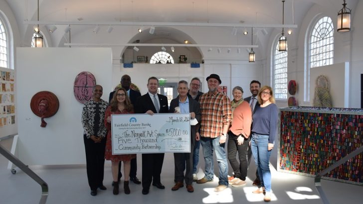 Fairfield County Bank donates $5,000 to the Norwalk Art Space